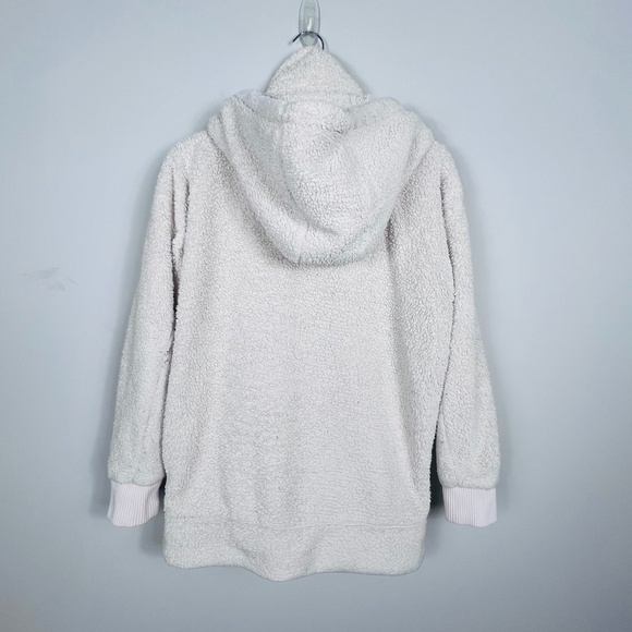 Athleta Tugga Long Line Sherpa Fleece Jacket Size XS MSRP $168 - Picture 10 of 15